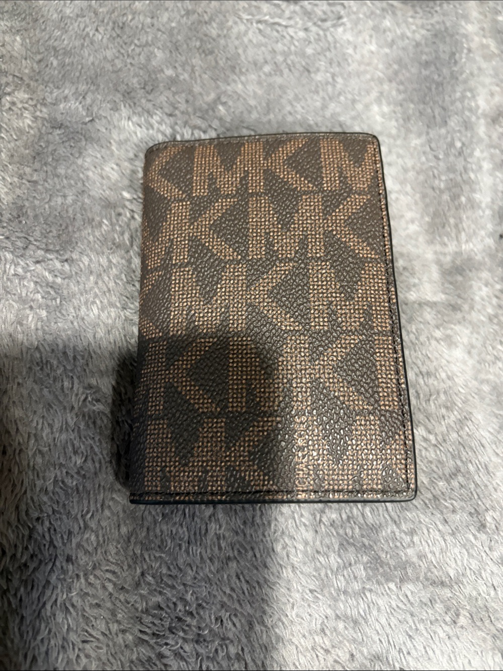 MK Logo Brown wallet